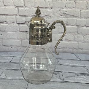 Vintage Corning glass pitcher carafe